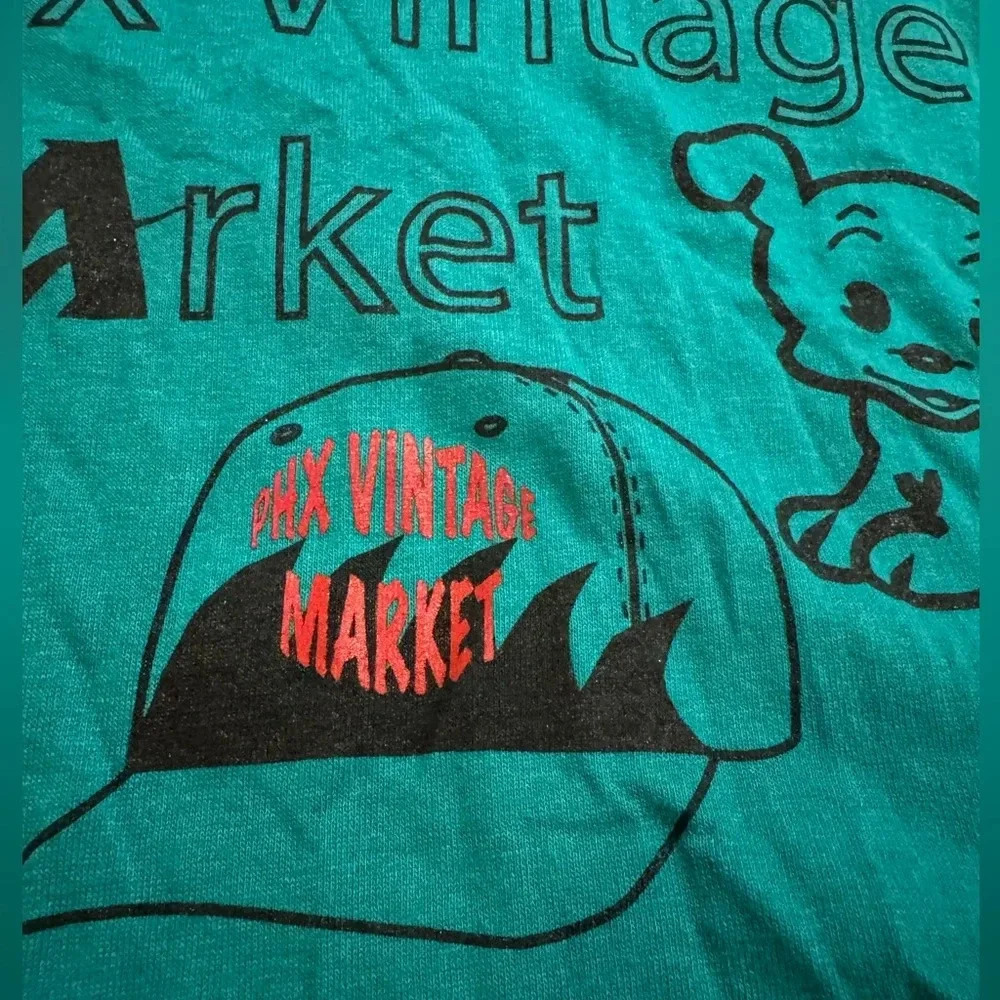 VTG 1995 Custom Betty Boop Phoenix Vintage Market TShirt Single Stitch Arizona - Picture 3 of 14